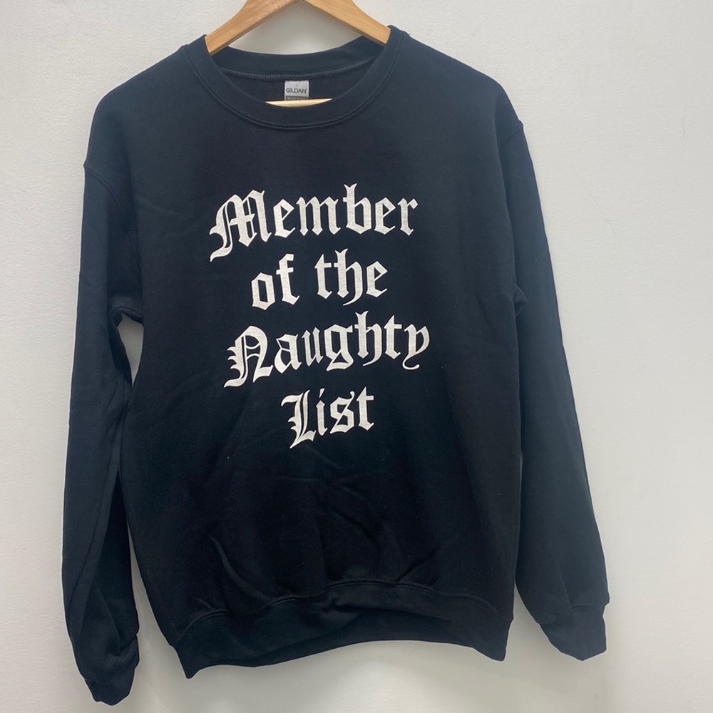 Member of the naughty list Crewneck